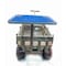 Kahuna Wagons Kahuna Wagons-ROYAL BLUE King Starboard 20" x 24" Table top with Two Cup Holders CRT080-B - alternate 4